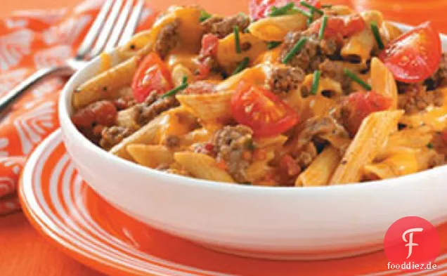 Familie-Lieblings-Cheeseburger-Pasta