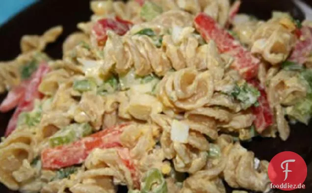 Pasta und Eiersalat