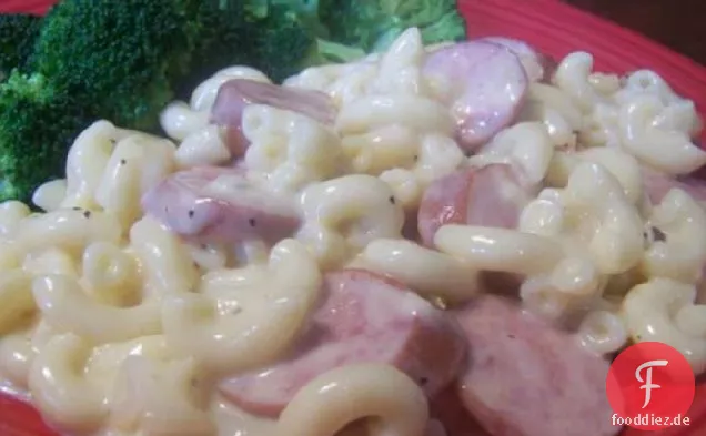 Geräucherte Wurst & Pasta W / Käse