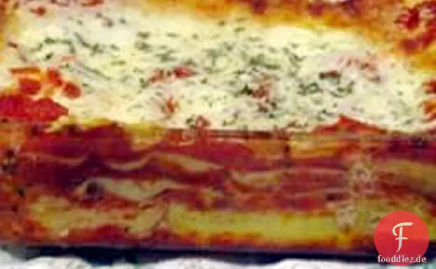 Drei-Käse-Lasagne