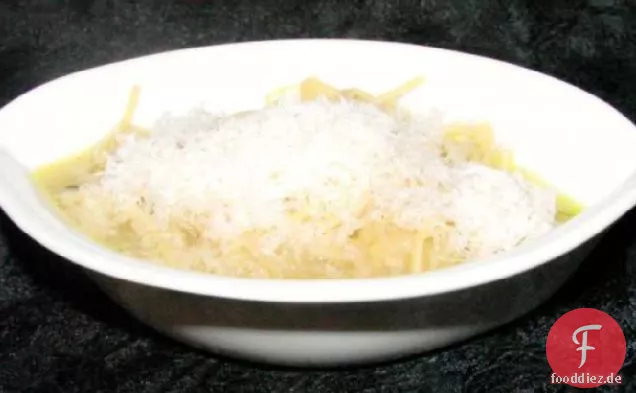 Olive Garden Engelshaar und drei Zwiebelsuppe