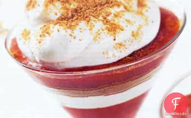 Rhabarber-Gingersnap Parfaits