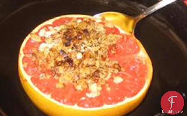 Gebratene Grapefruit Knackig
