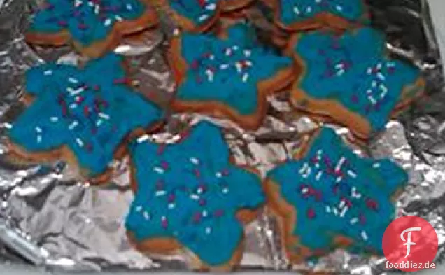 Großmutters braune Zuckerkekse
