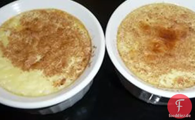 Gebackener Pudding für zwei