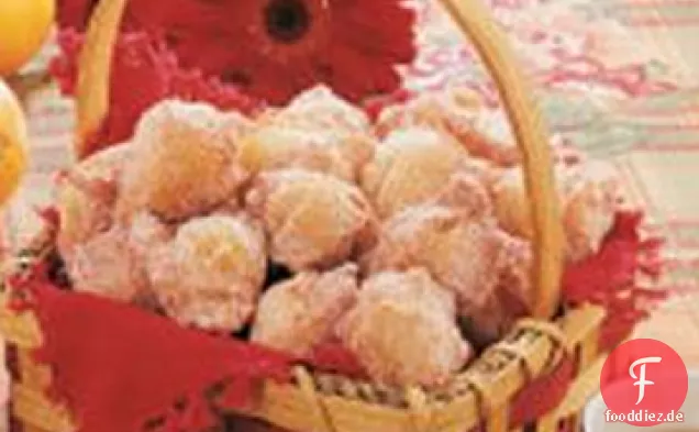 Apfelmus Tropfen Donuts