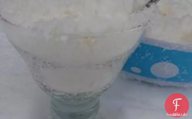Schnee-Pudding