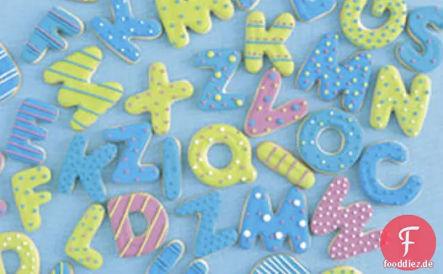 Alphabet Cookies