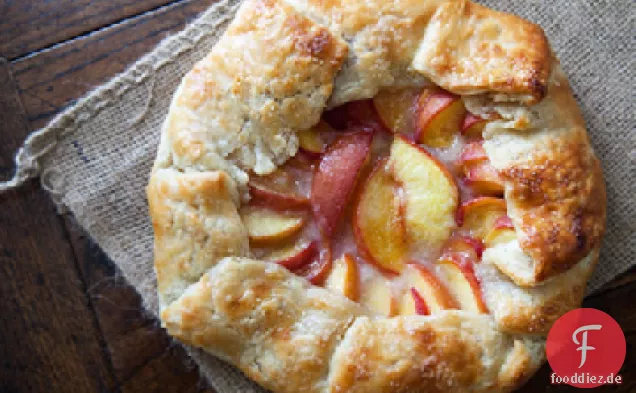 Pfirsich Galette