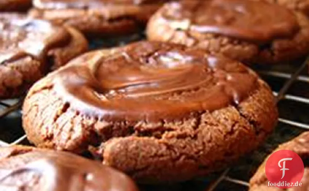 Schokolade Minze Süßigkeiten Cookies