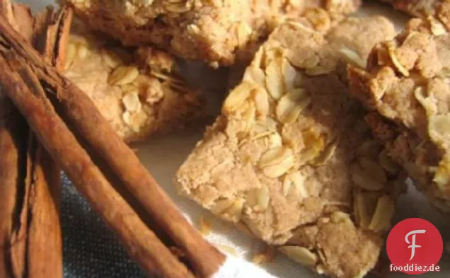 Brauner Zucker und Haferflocken Shortbread
