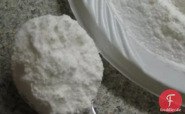 Hausgemachter Puderzucker mit Splenda und Glasuren