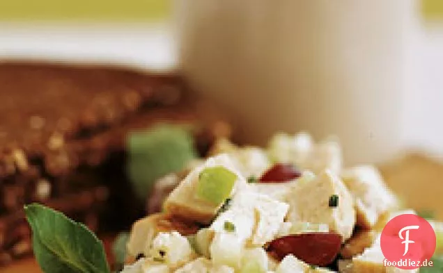 Gesunder Hühnersalat