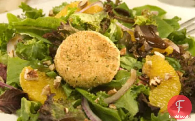 Gebackener Ziegenkäsesalat