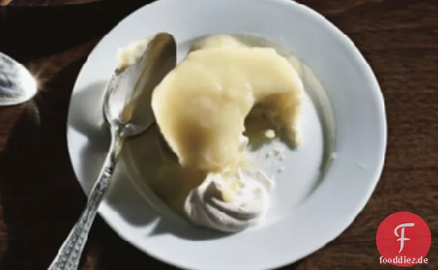 Meyer Zitronenpudding Kuchen