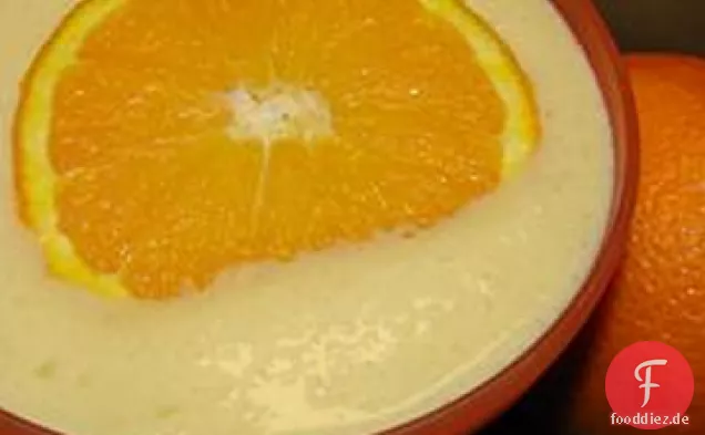 Orange Schneemann