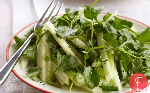 Spritziger Apfelsalat