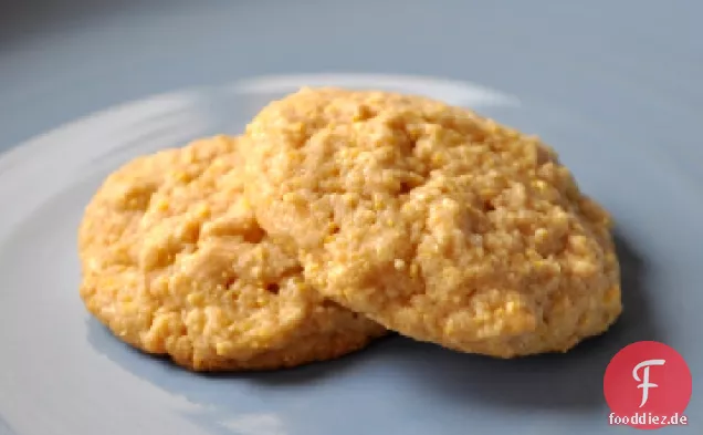 Zitronen-Polenta-Kekse
