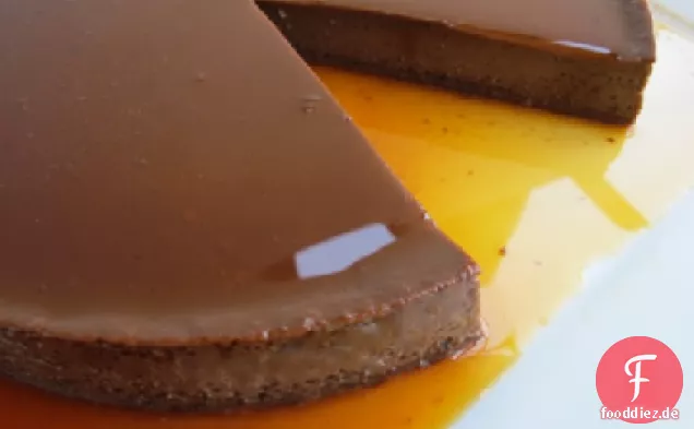 Mexikanische Schokolade Flan