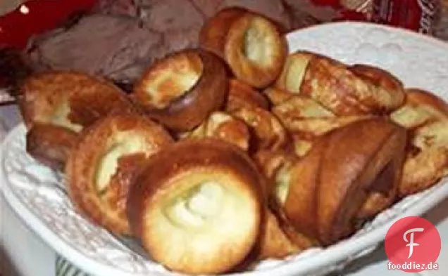 Klassische Yorkshire Pudding