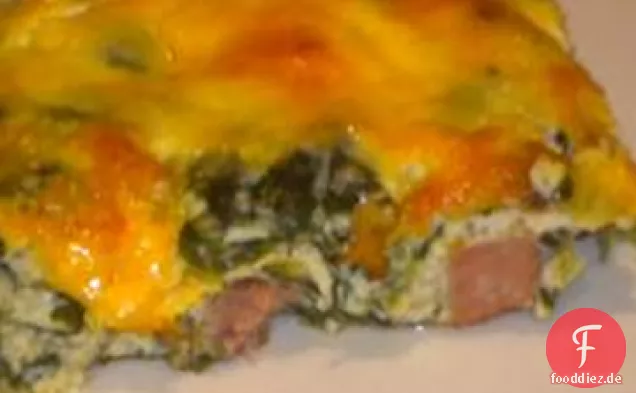 Schinken-Käse-Omelett-Auflauf