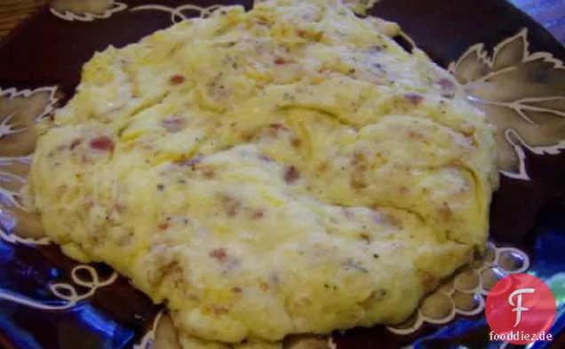 Italienische Eier mit Speck