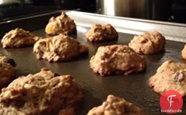 Persimmon-Rosinen-Cookies