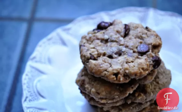 Schokoladenkekse mit Salz