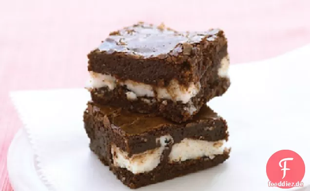 Minze-Schokoladen-Brownies
