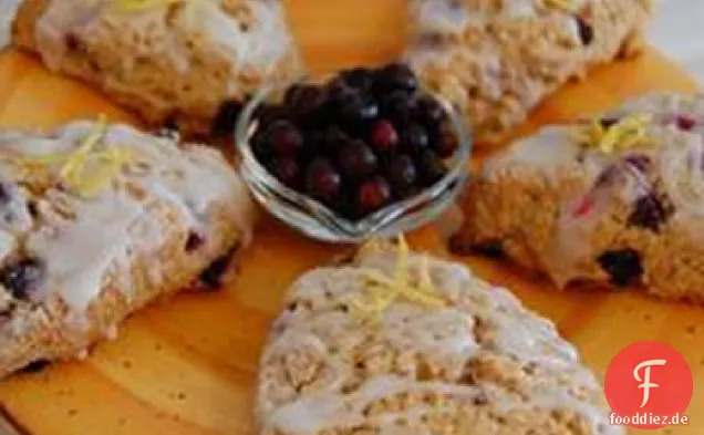 Huckleberry-Zitronen-Scones