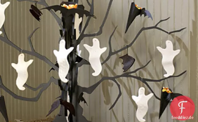 Halloween Tuile Cookies