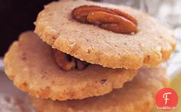 Pecan Shortbread Cookies