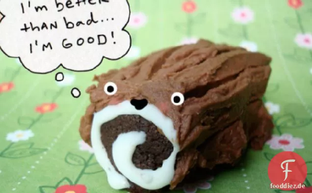 Schokolade-Log-Cookies