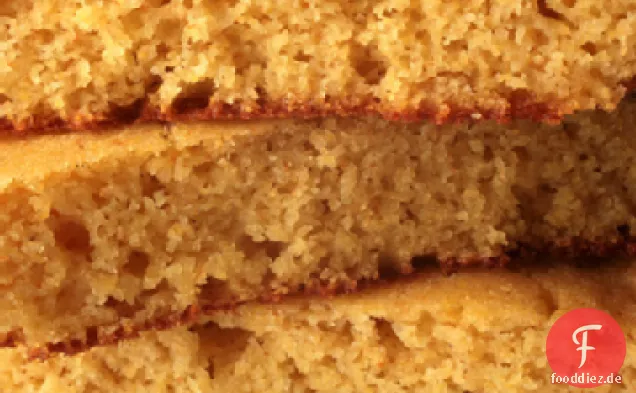 Grundlegende Pfanne Maisbrot