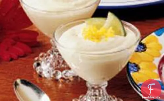 Zitronen-Limetten-Mousse