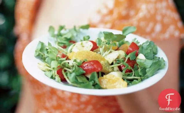 Palmenherzensalat mit Koriandervinaigrette