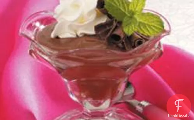Doppelter Schokoladenpudding