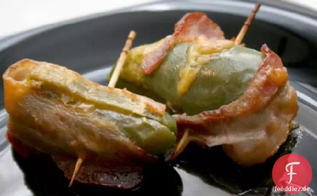 Mit Speck umwickelte Jalapeno Poppers
