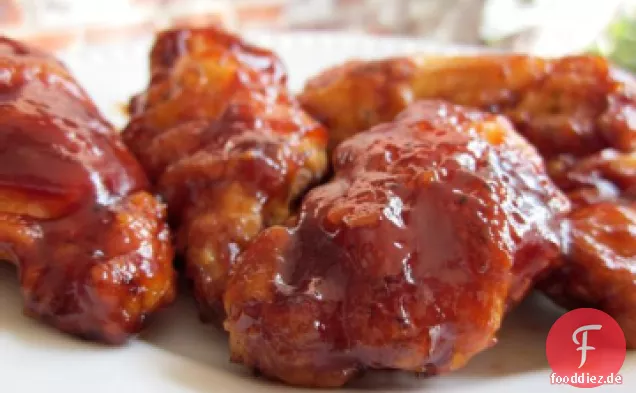 Kfc Gebratenes Huhn Honig BBQ Flügel