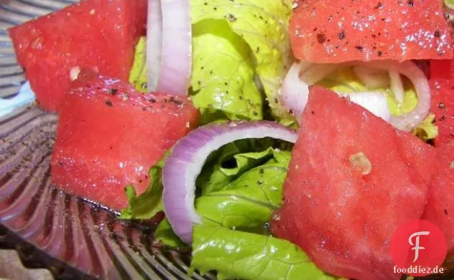 Wassermelone Salat