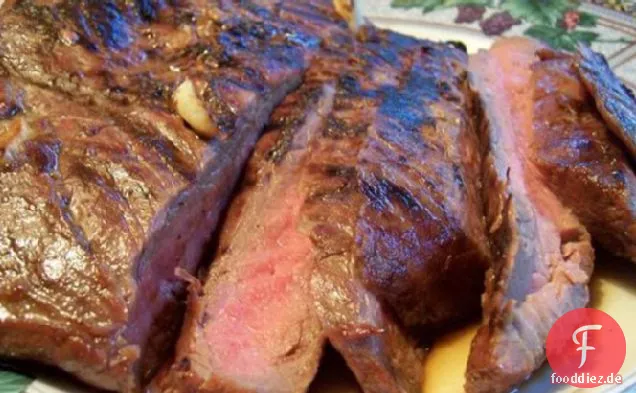 Flankensteak mit Teriyaki-Marinade