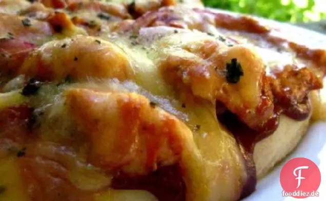 BBQ Huhn Pizza