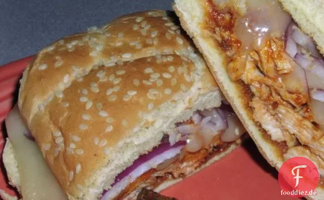 Honig-Knoblauch-Burger Mit Süß-Saurer Mayonnaise