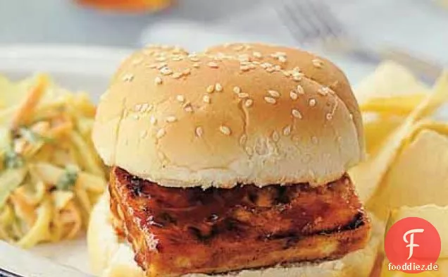 Vom Grill-Tofu-Sandwich