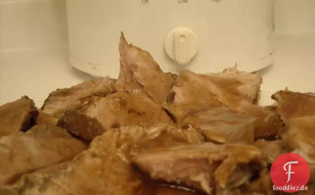 Crock Pot Schweinebraten