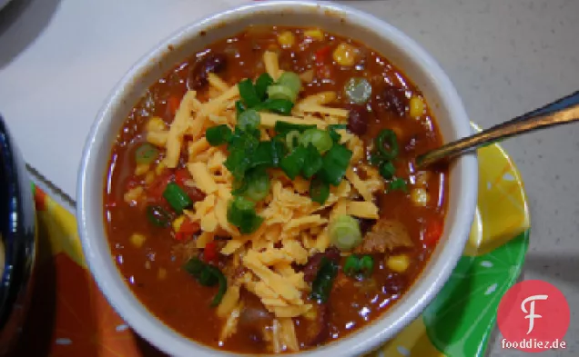 Schnell, einfach und lecker vegetarisches Chili