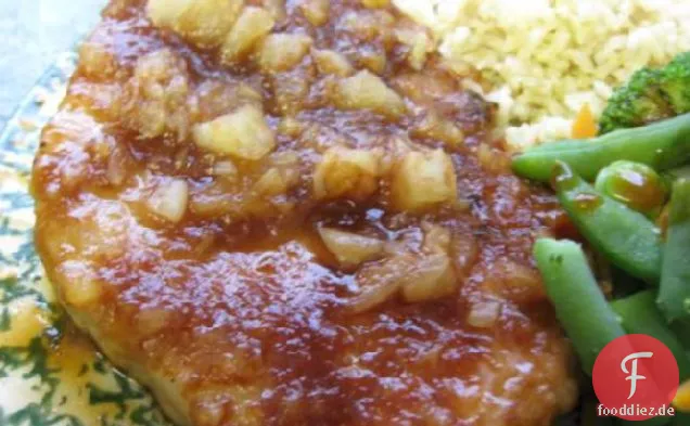 Ananas Schweinekoteletts