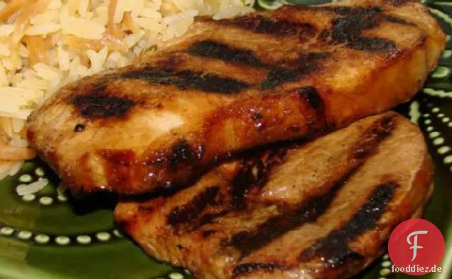 Marinierte Schweinesteaks