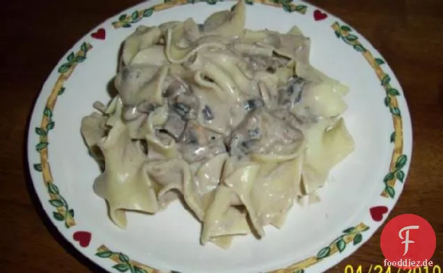 Mama Delilahs Rindfleisch Stroganoff