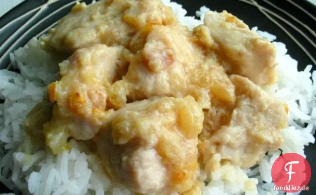 Crock Pot Zitrus-Ingwer-Huhn